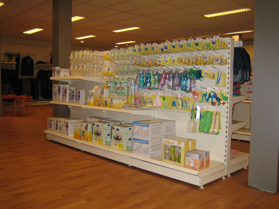 Baby Products Gondola Display