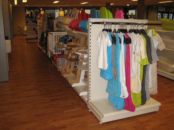 Baby Equipment Shop Gondola Shelving