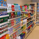 Retail Shelving in Convenience Store