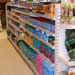 Shop Shelving in Convenience Store