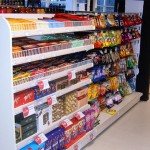 Retail Shelving in Convenience Store