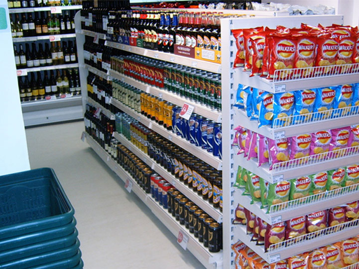 Convenience Store Shelving