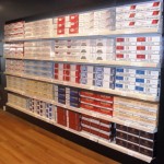 Duty Free Wall Shop Shelving