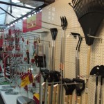 Garden Centre Pegboard Shelving