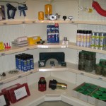 Motor Accessories Corner Shelving