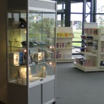 Glass Display Cabinet in Store