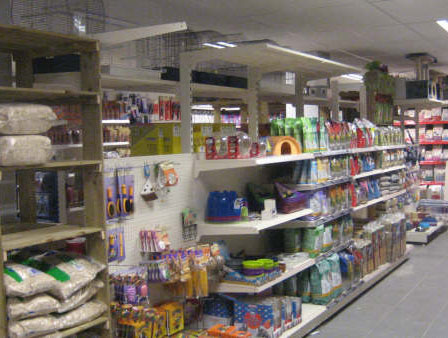 Pet Shop Gondola Shelving