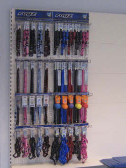 Pet Shop Dog Leads Display Shelving