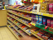 Petrol Station Confectionery Shelving