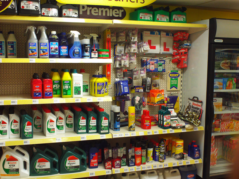 Shop Shelving in Premier Store