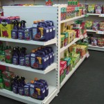 Shop Shelving in Garden Centre