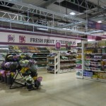 Supermarket Shelving in Store