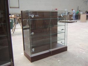 Glass Fronted and Sides Display Case