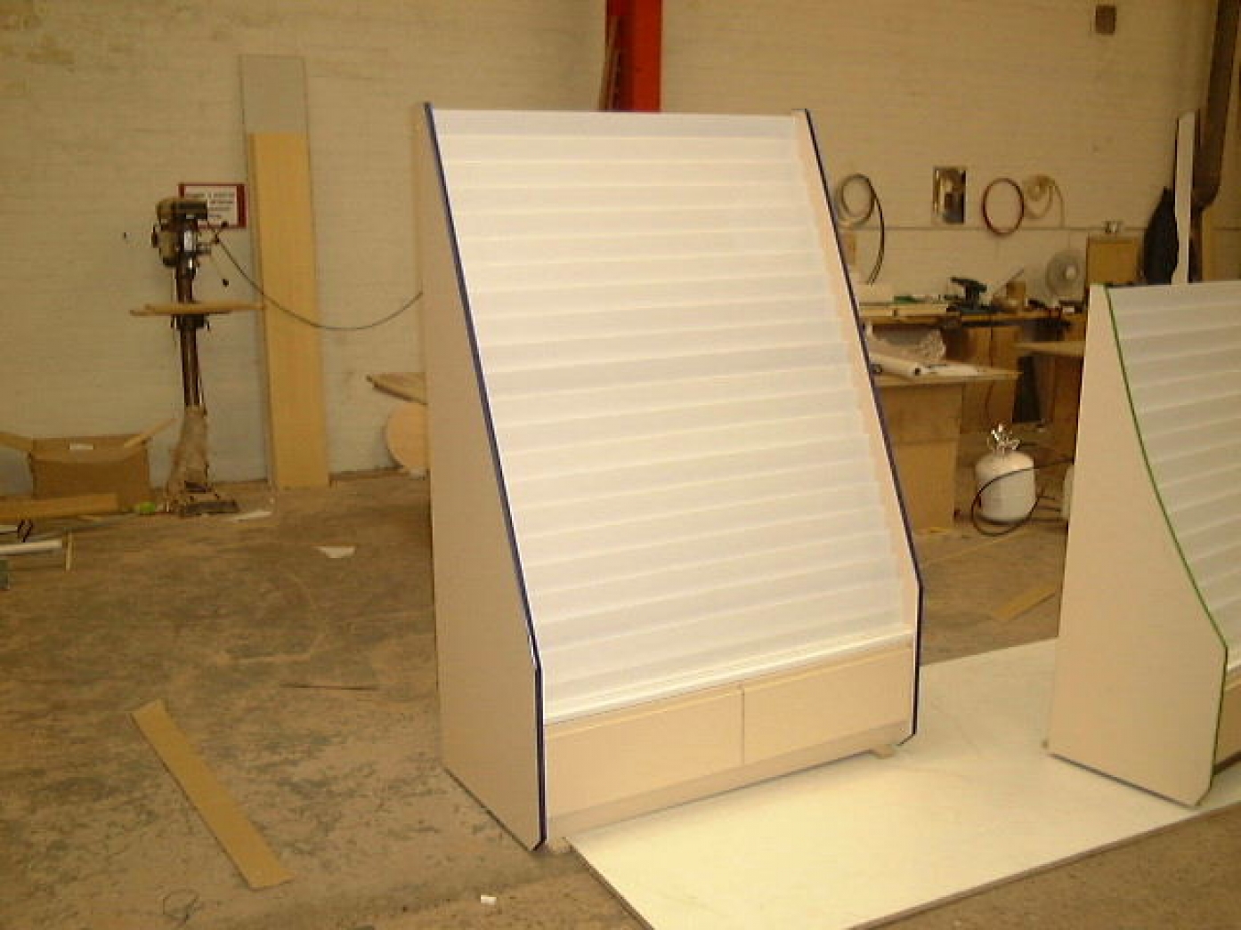 21 Tier Greeting Card Display Unit with Drawers