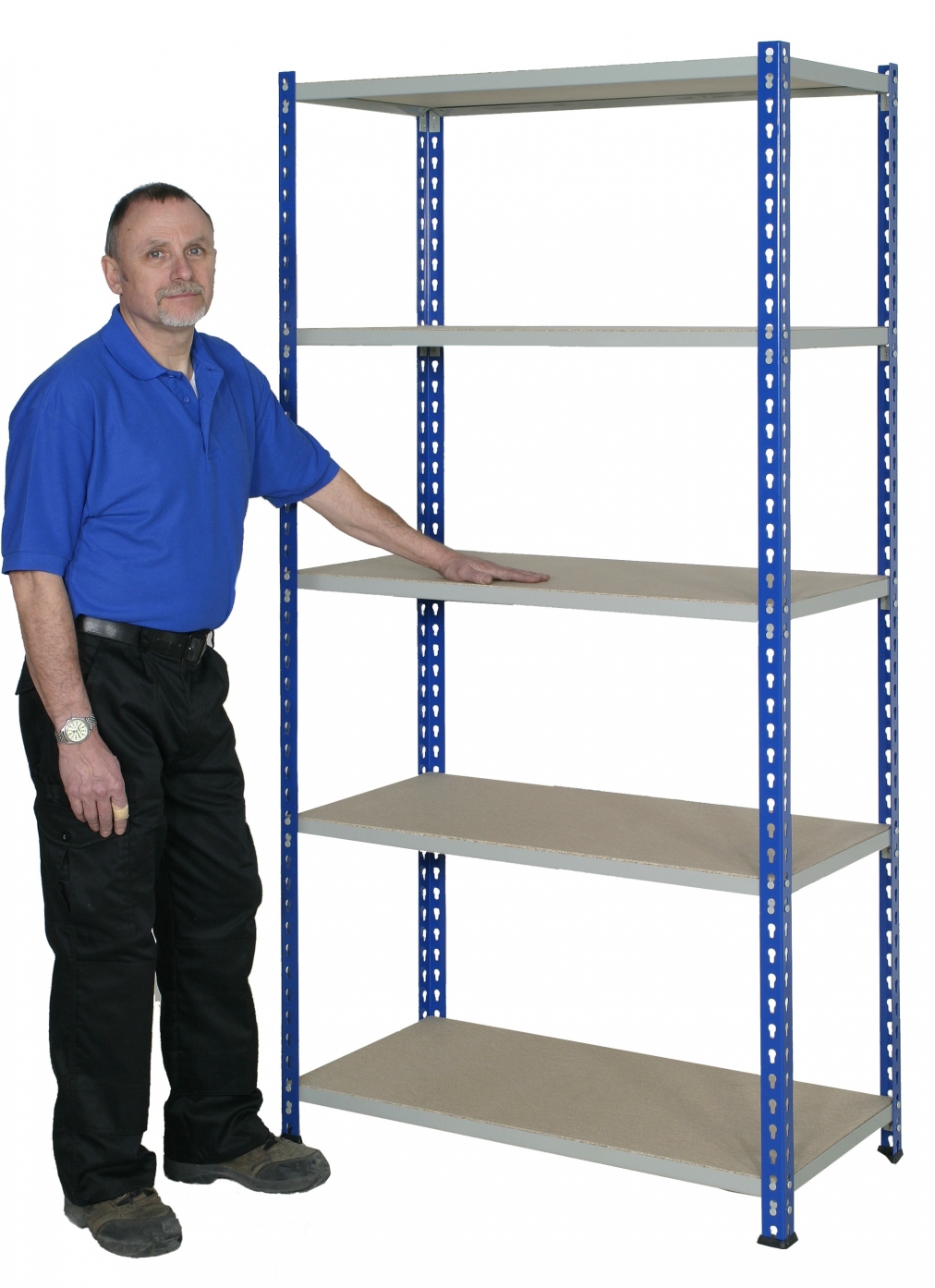 J Rivet Racking | Low Cost Shelving System