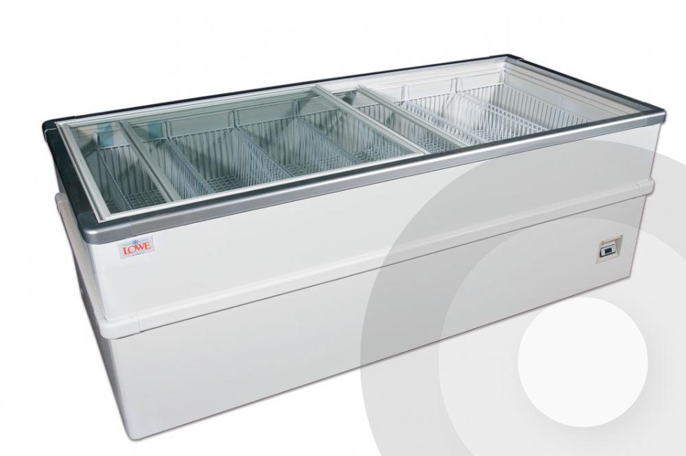 Jumbo Island Display Freezer Retail Display Chest Freezer