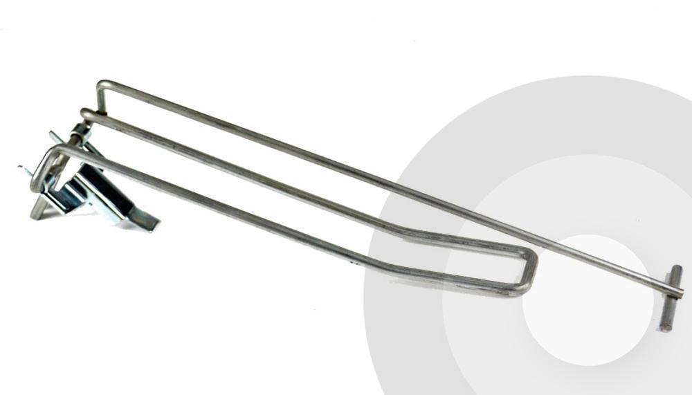 Direct Entry Looped Euro Pegboard Hook With Over Arm