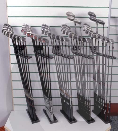 Golf Club Displays for Golf Equipment Retailers