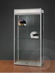 1000mm illuminated header cabinet