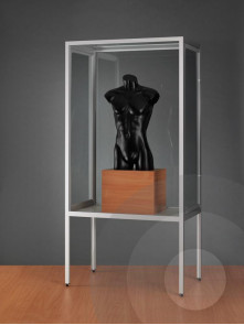 Dustproof Display Cabinet with Legs