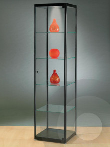 Black Tower Display Cabinet 500 mm
