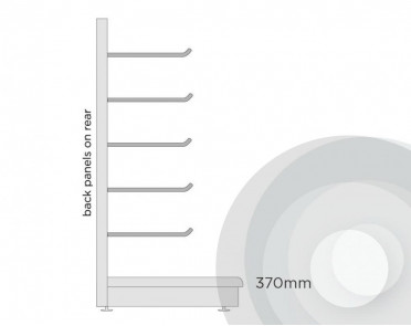 Shallow Promo Pegboard Unit