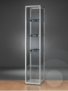 Tower Display Cabinet  with Glass Top 400 mm