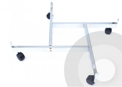 four way base for grid panel display