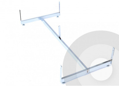 gondola base for grid panel display system