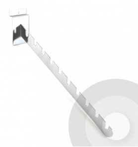 slatwall 10 notched arm