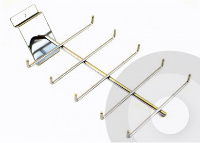 Slatwall Tie Rack (Box of 25)