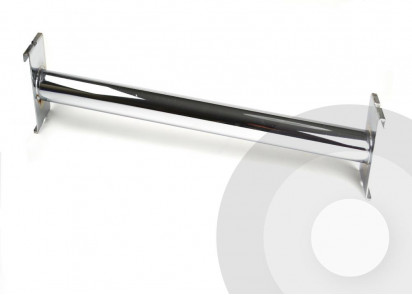 straight hangrail garment rail for grid system