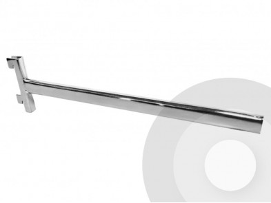 twin slot glass shelf bracket