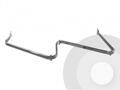 Twin Slot Zig-Zag Rail 1000 mm (Pack of 10)