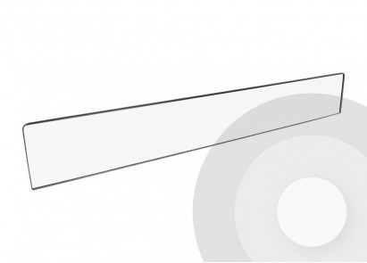 acrylic riser for shop shelving