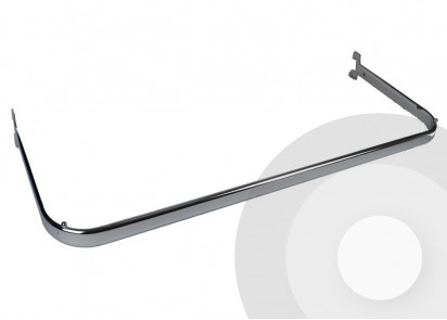 D Rail garment rail for shop shelving
