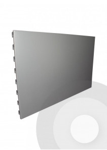 Plain Back Panels - Silver RAL9006