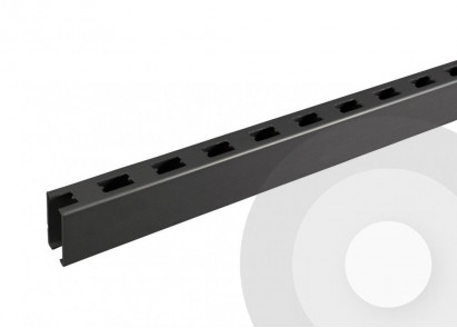Shelving Uprights Silver (RAL9006)