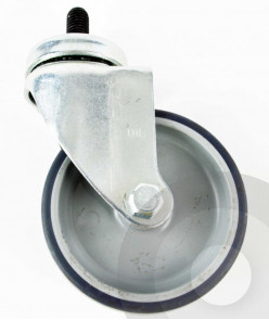 shop shelving un-braked wheel / castor