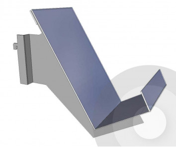 newspaper shelf