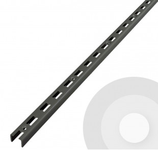 Wall Upright Silver (RAL9006) - 3 Sided U Channel