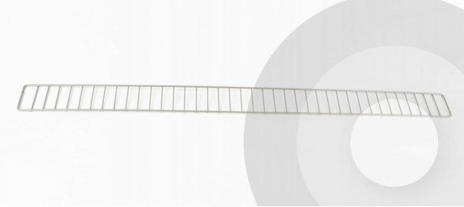 Wire Shelving Riser Silver (RAL9006)