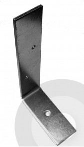 Shop shelving floor fixing bracket