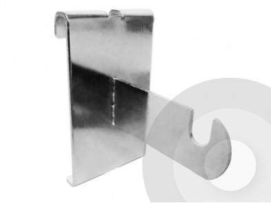 One notch bracket for grid panels