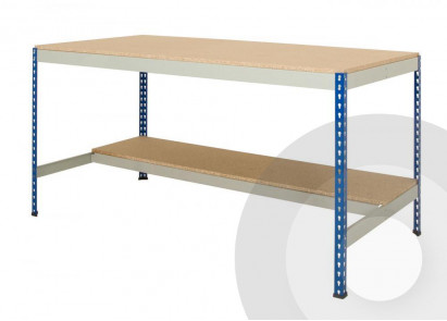 Rivet Racking Workbench Half Undershelf