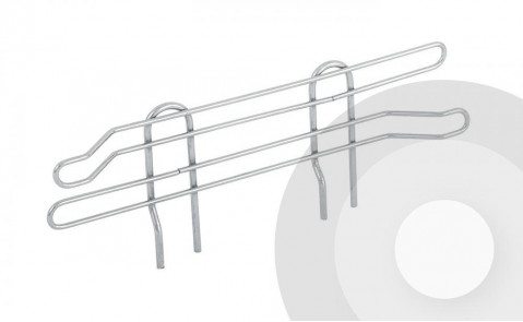 Chrome Wire Shelf Ledges