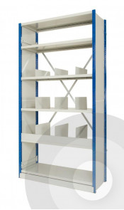Expo 4 slotted shelf bay