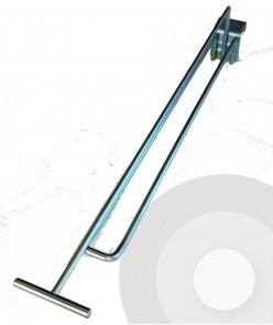 Euro RSB Hook with Overarm T Bar for Pricing Flap