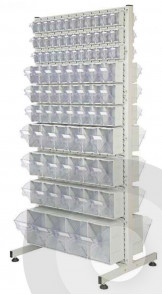 Tilt Bin Double Sided Rack Kit A