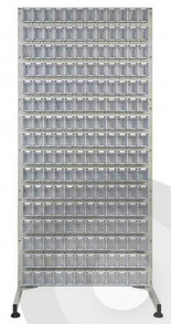 Single Sided Tilt Bin Rack Kit A